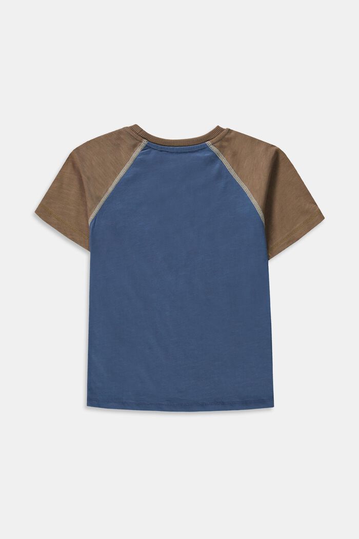 T-shirt 100 % coton, GREY BLUE, detail image number 1