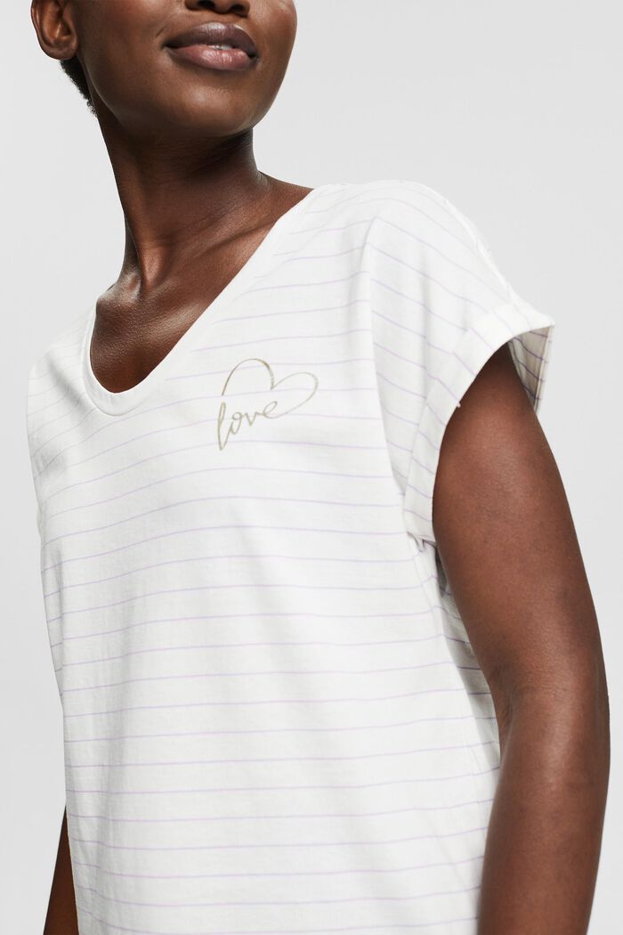 T-shirt en 100 % coton biologique, NEW OFF WHITE, detail image number 2