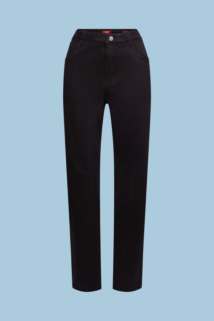Pantalon Slim Fit en twill, BLACK, detail image number 6