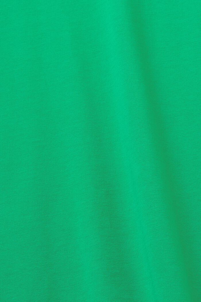 T-shirt de coupe Slim Fit en coton Pima, GREEN, detail image number 5