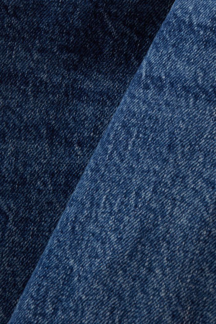 Jean à taille haute Retro Classic, BLUE LIGHT WASHED, detail image number 6