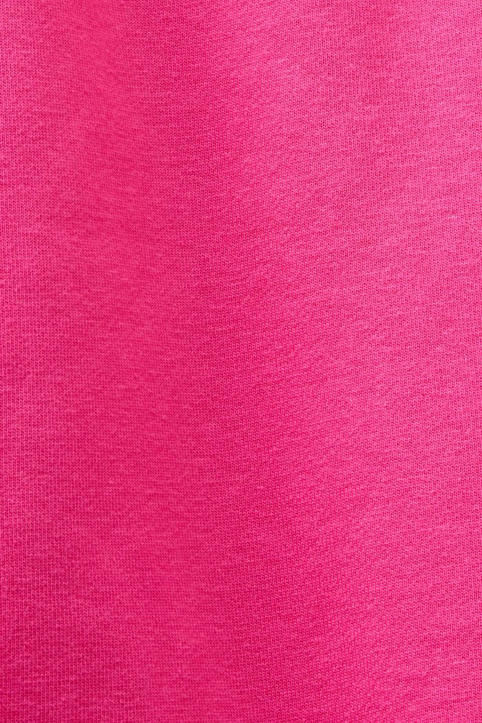 Pantalon de jogging unisexe en maille polaire de coton orné d’un logo, PINK FUCHSIA, detail image number 6