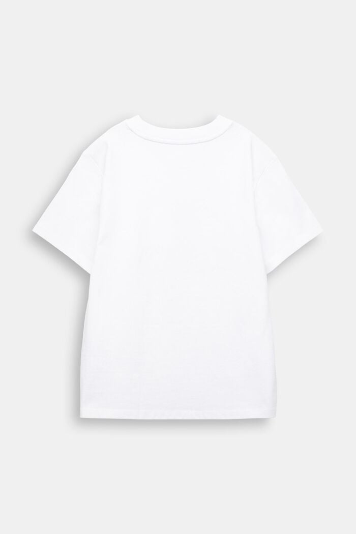 T-shirt graphique en jersey de coton, WHITE, detail image number 2
