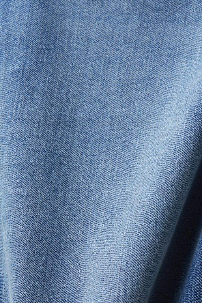 Jean Bootcut à taille mi-haute, BLUE LIGHT WASHED, detail image number 5