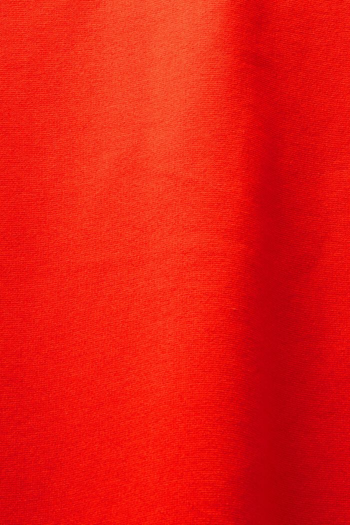 Mini-robe sans manches en jersey Punto, RED, detail image number 6