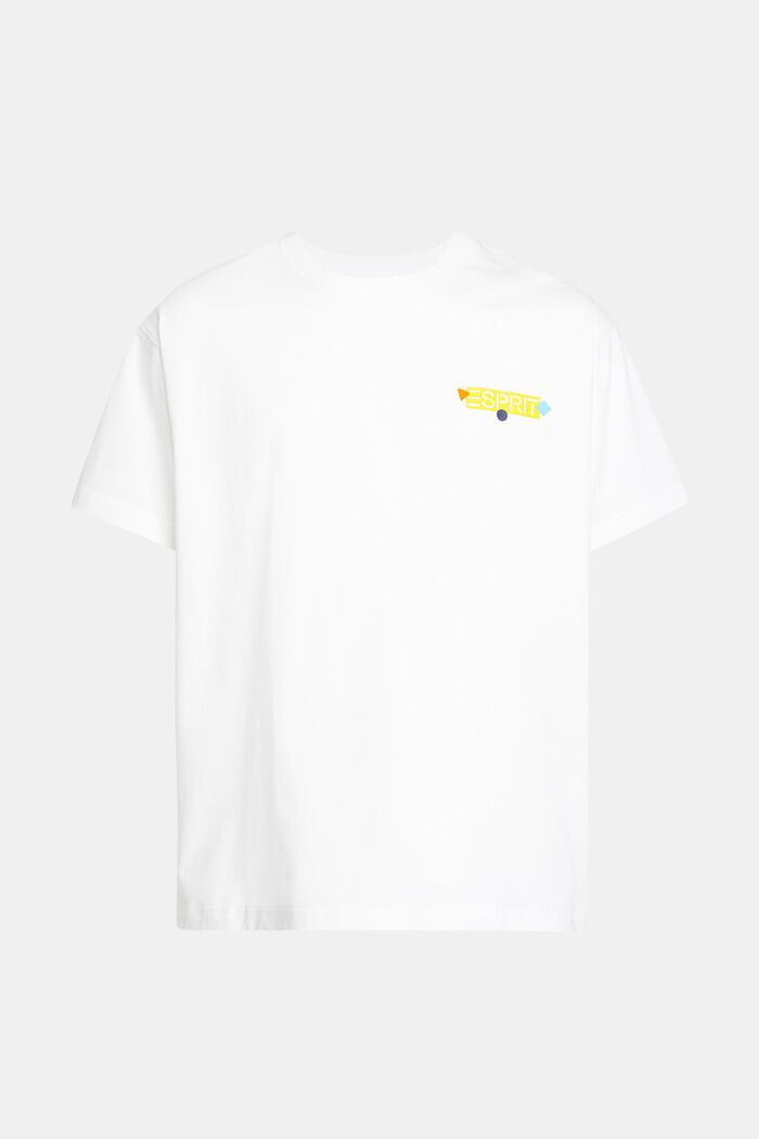 T-shirt Yagi Archive à logo graphique, WHITE, detail image number 5
