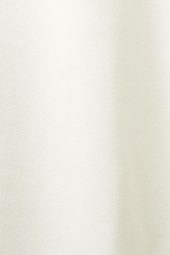 Sweat-shirt unisexe en maille polaire de coton orné d’un logo, OFF WHITE, detail image number 6