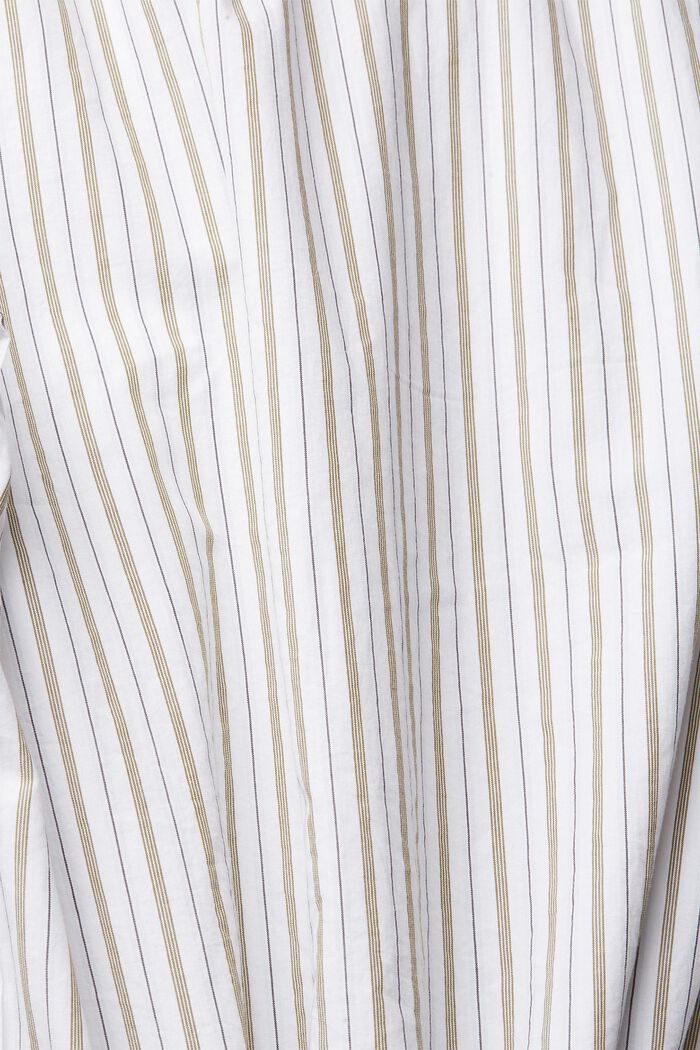 Chemise à motif à rayures, WHITE, detail image number 4