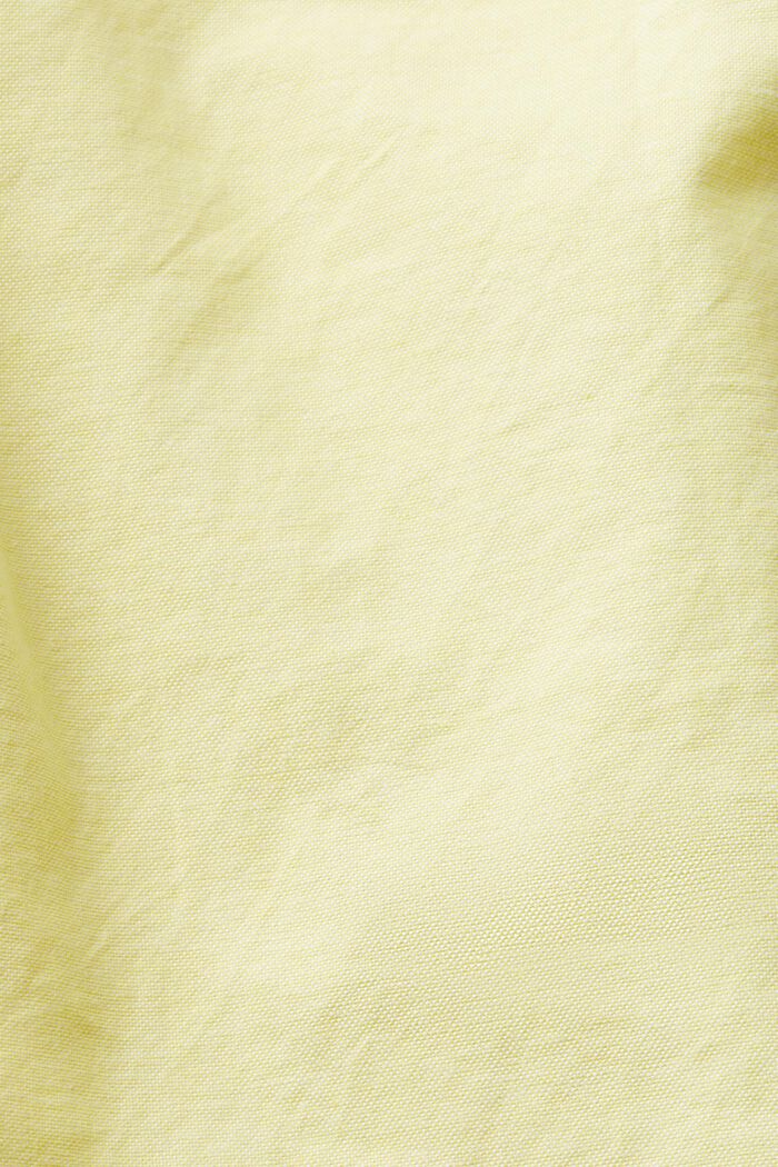 Chemise à col boutonné, BRIGHT YELLOW, detail image number 4