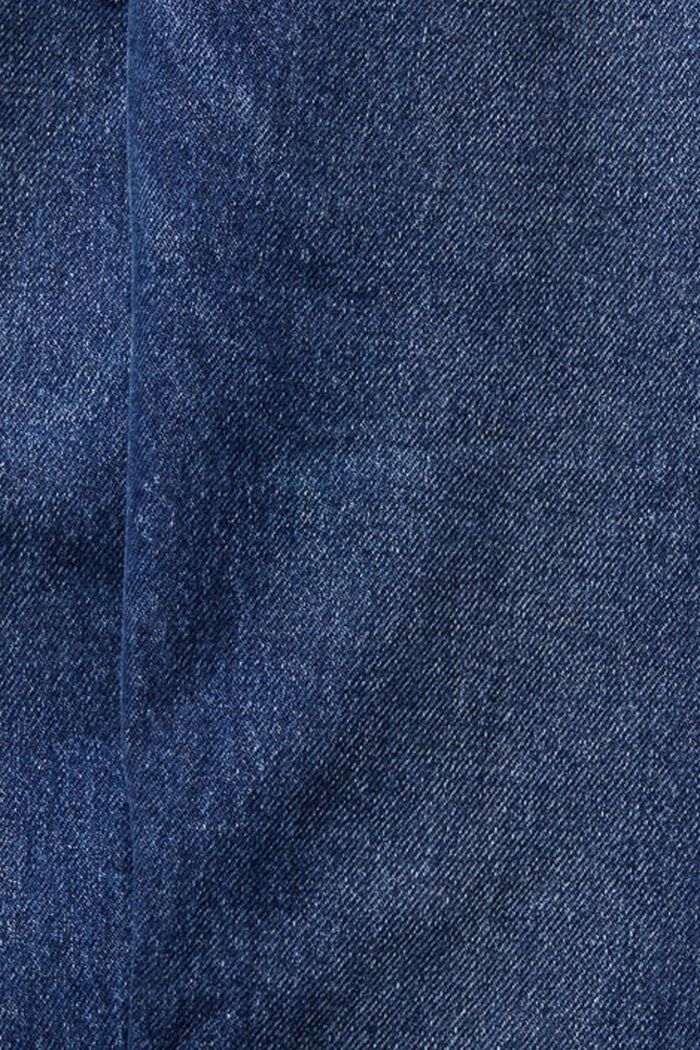 Jean à jambes droites, BLUE DARK WASHED, detail image number 7