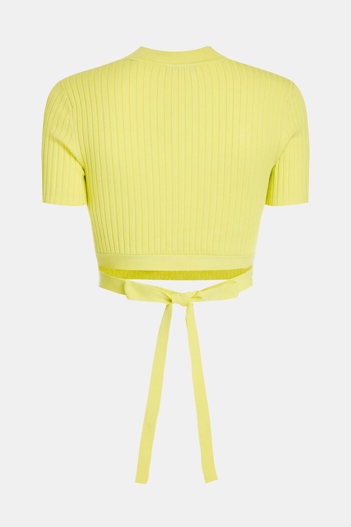 Sweaters, LIGHT YELLOW, detail image number 7