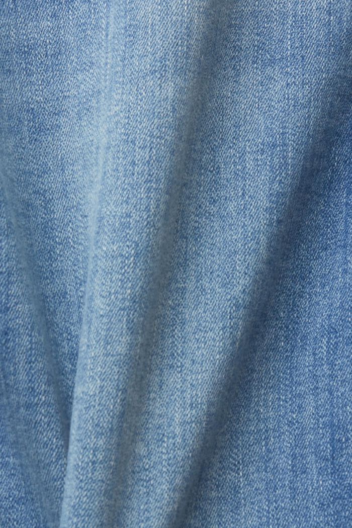 Short en jean à teneur en stretch, BLUE LIGHT WASHED, detail image number 5
