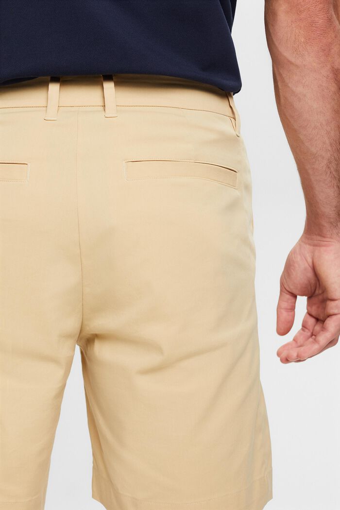 Short chino en twill stretch, SAND, detail image number 3