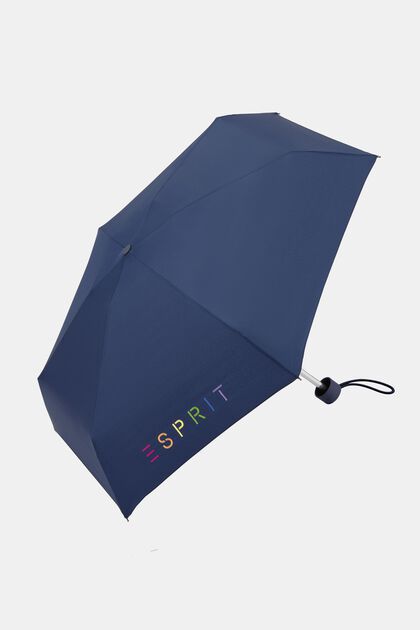 Mini parapluie de poche à pochette zippée, ONE COLOR, overview