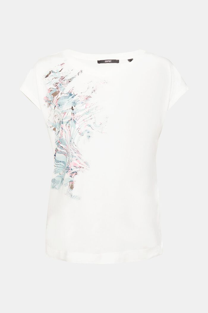 T-shirt à paillettes, LENZING™ ECOVERO™, OFF WHITE, detail image number 5