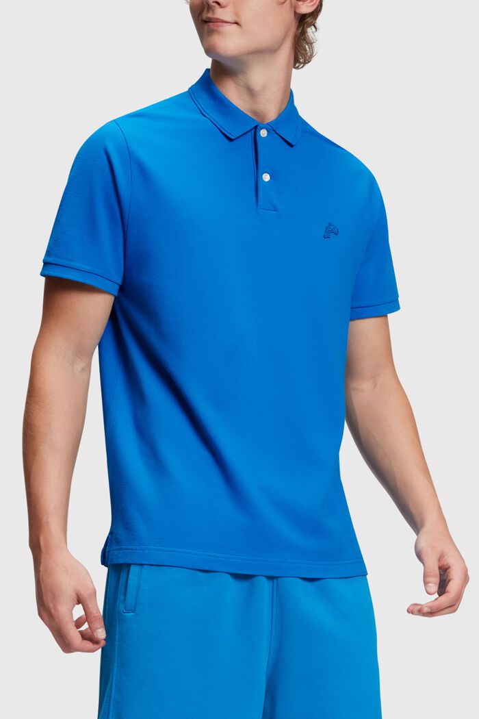 Polo classique Dolphin Tennis Club, BLUE, detail image number 0