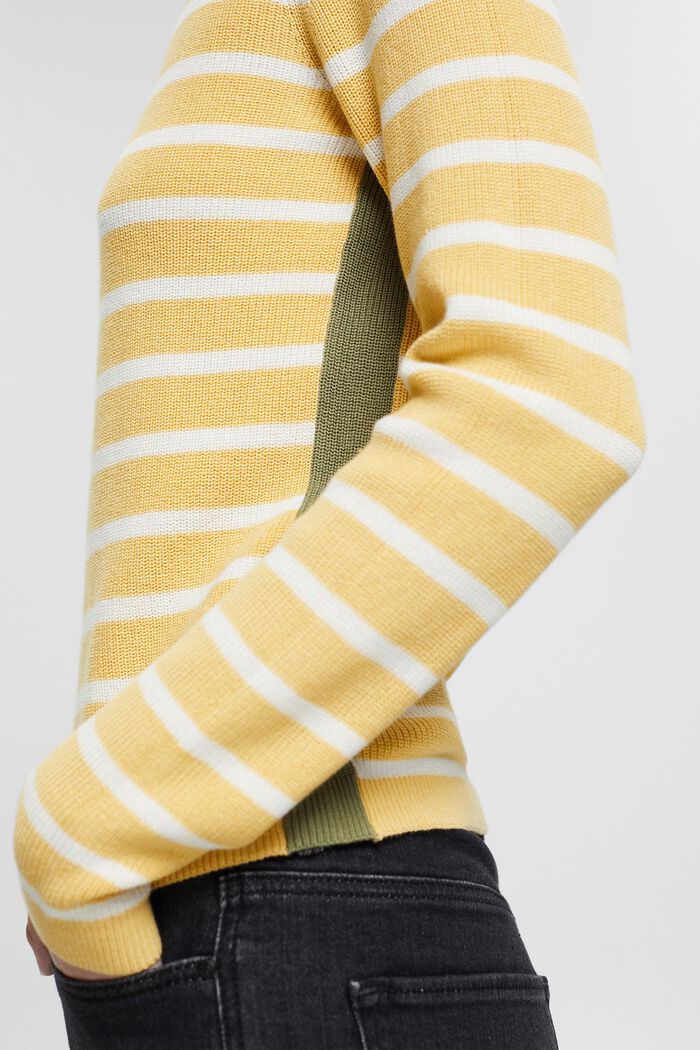 Fashion Sweater, DUSTY YELLOW, detail image number 2
