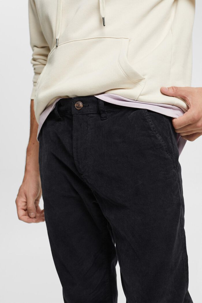 Pantalon en velours côtelé, DARK GREY, detail image number 2