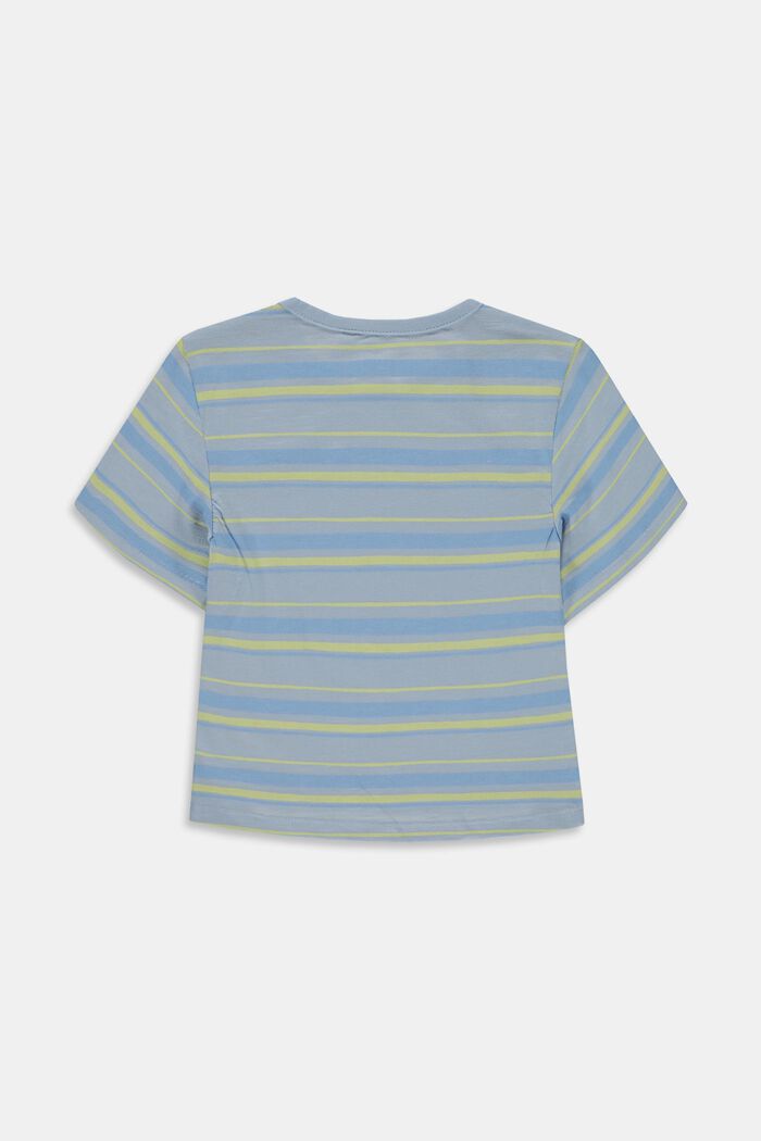 T-shirt au look rayé, 100 % coton, BLUE LAVENDER, detail image number 1
