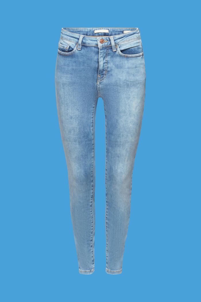 Jean stretch Skinny Fit, BLUE LIGHT WASHED, detail image number 7