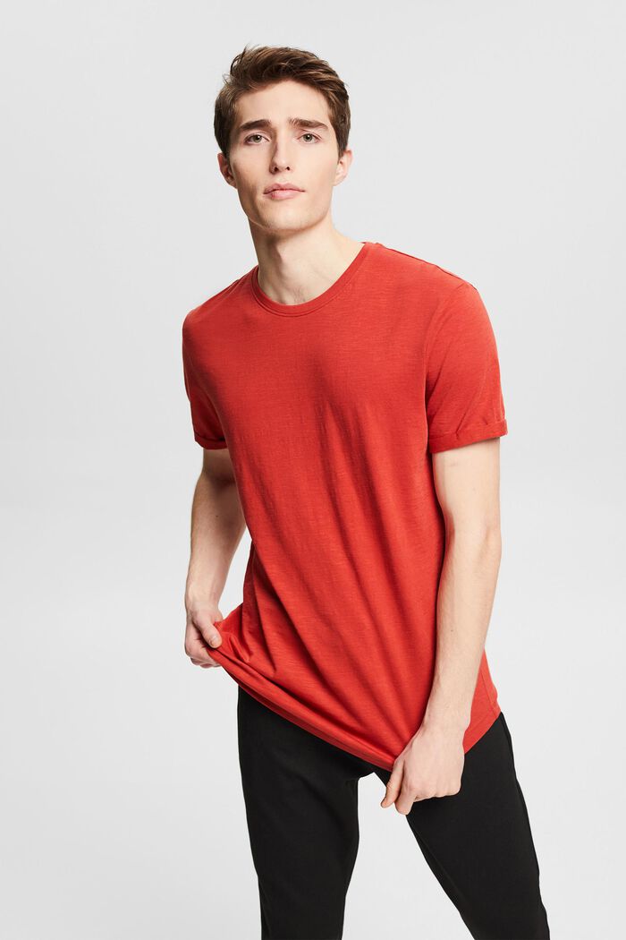 Fashion T-Shirt, RED ORANGE, detail image number 4