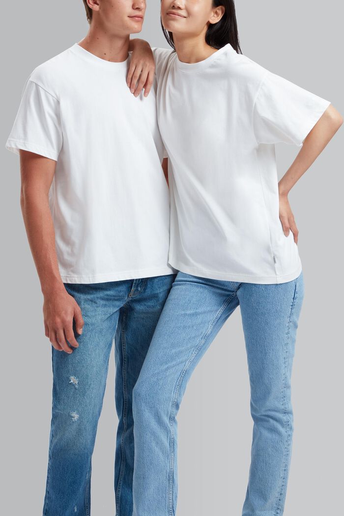 T-shirt unisexe à imprimé au dos