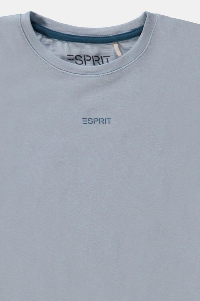 T-shirt de coupe carrée, 100 % coton, PASTEL BLUE, detail image number 2