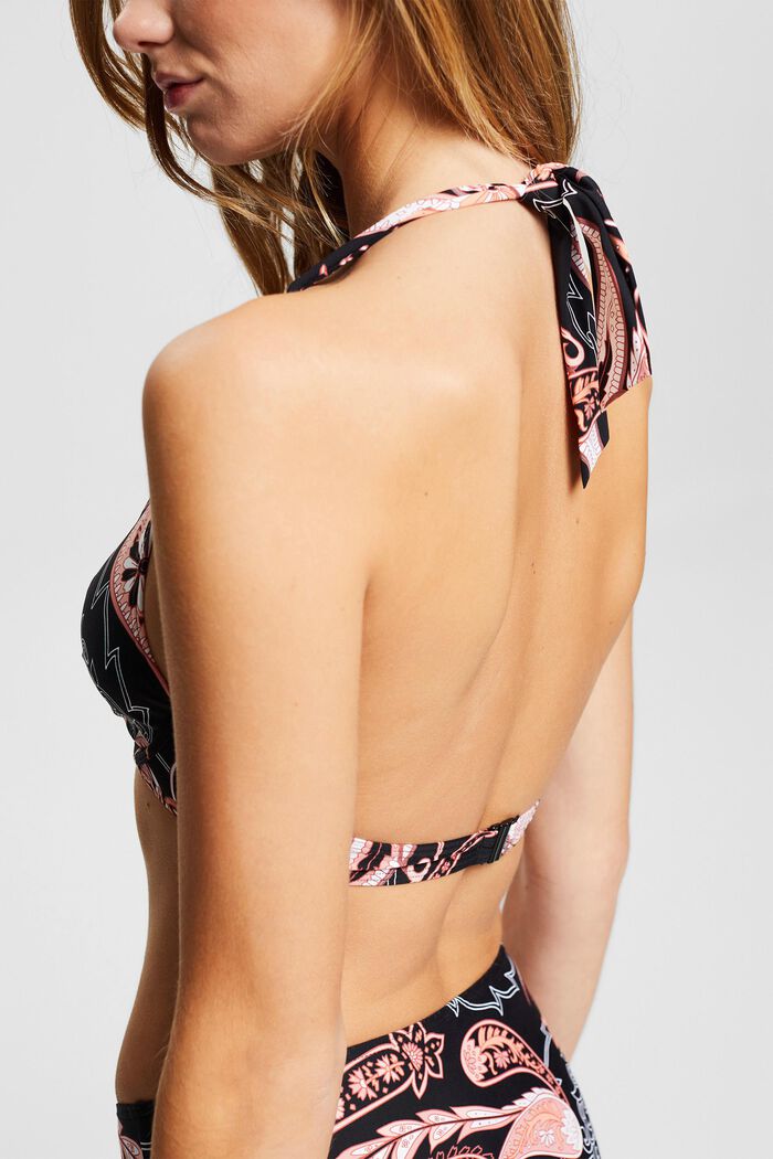 Haut de bikini à armatures, BLACK, detail image number 4