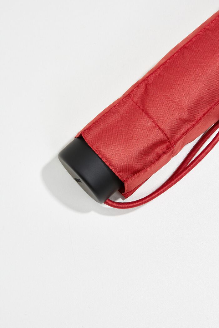 Mini parapluie de poche, écologique et hydrofuge, RED, detail image number 1