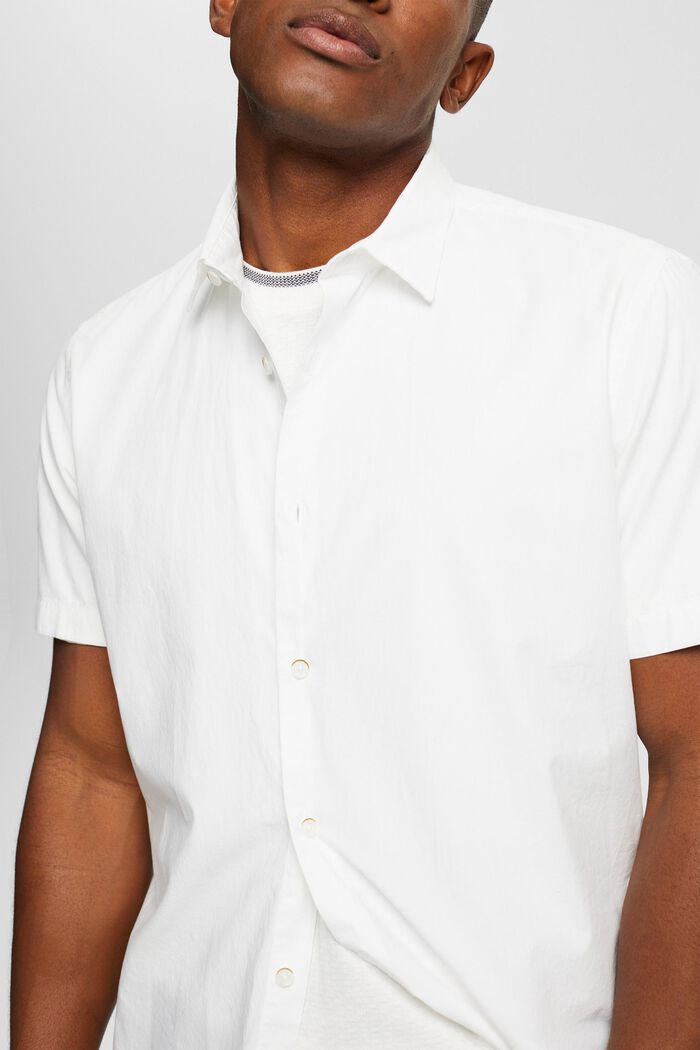 Chemise à manches courtes, OFF WHITE, detail image number 3