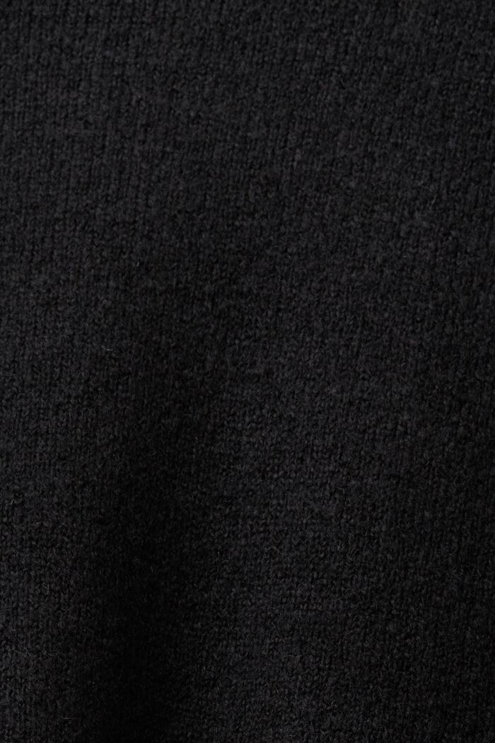 Mini-robe en maille, BLACK, detail image number 5