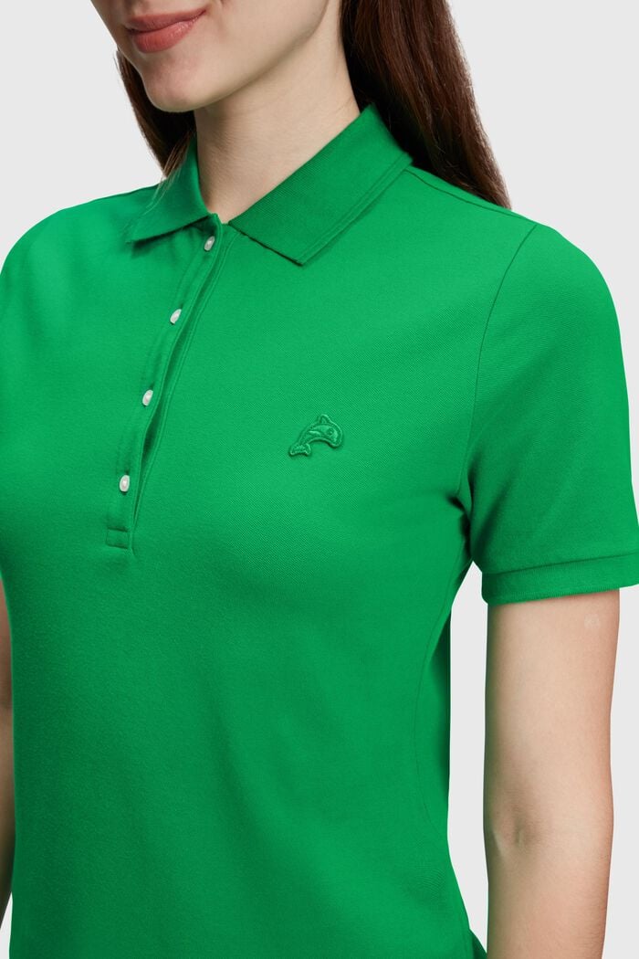 Polo classique Dolphin Tennis Club, GREEN, detail image number 2