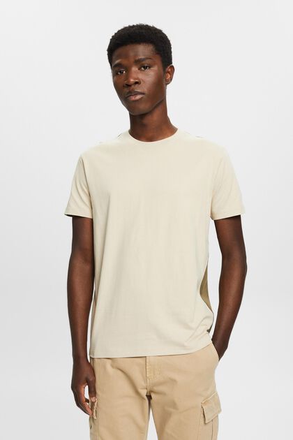 T-shirt en coton bicolore