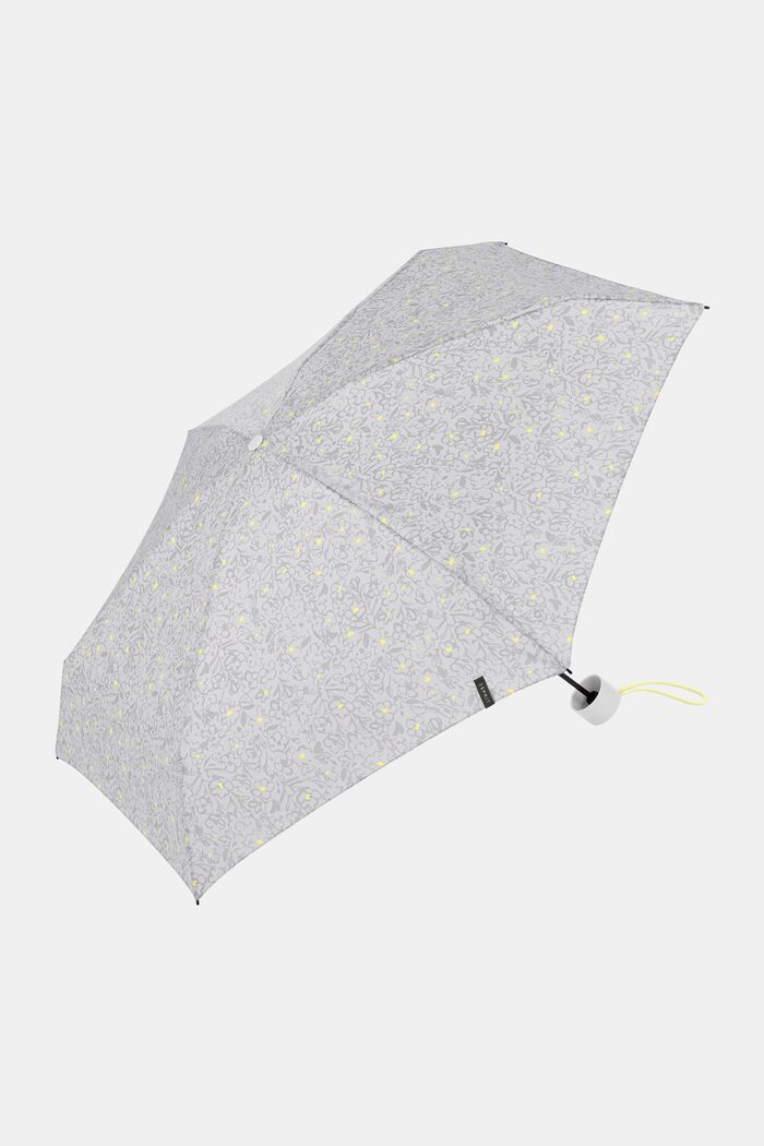 Parapluie de poche à imprimé fleuri, ONE COLOR, detail image number 0