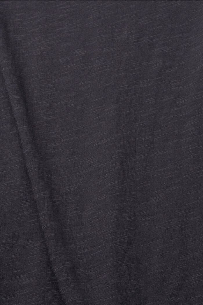 T-shirt rehaussé de broderie anglaise, BLACK, detail image number 4