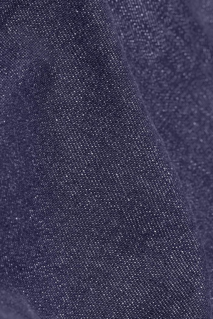 Jean stretch en coton bio, BLUE RINSE, detail image number 5