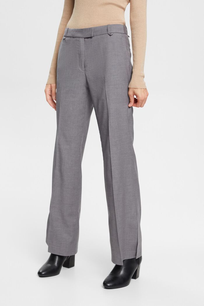 Pantalon mix & match à taille mi-haute, MEDIUM GREY, detail image number 0