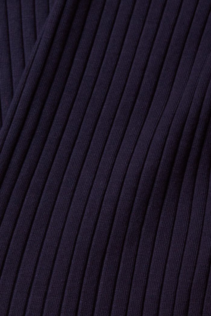 Pull-over à col droit, NAVY, detail image number 1