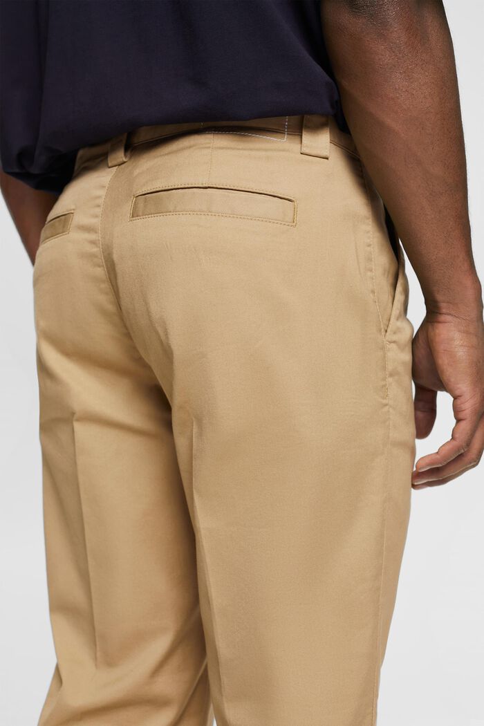 Chino de coupe Wide Fit, BEIGE, detail image number 4
