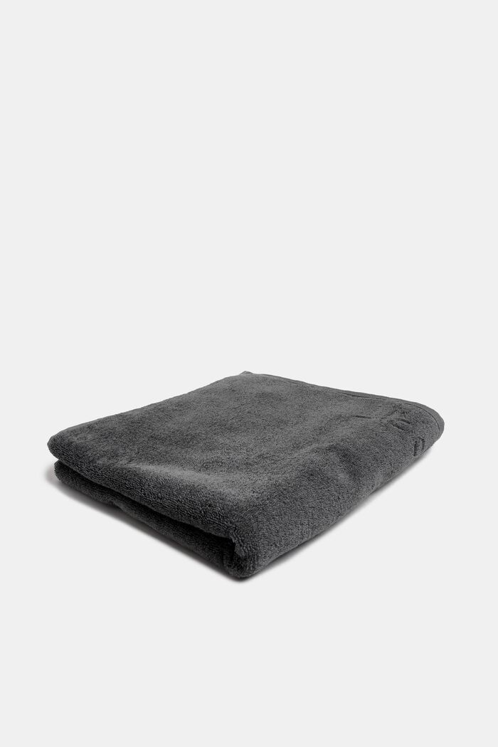 À teneur en TENCEL™ : la collection de serviettes en tissu éponge, ANTHRACITE, detail image number 2