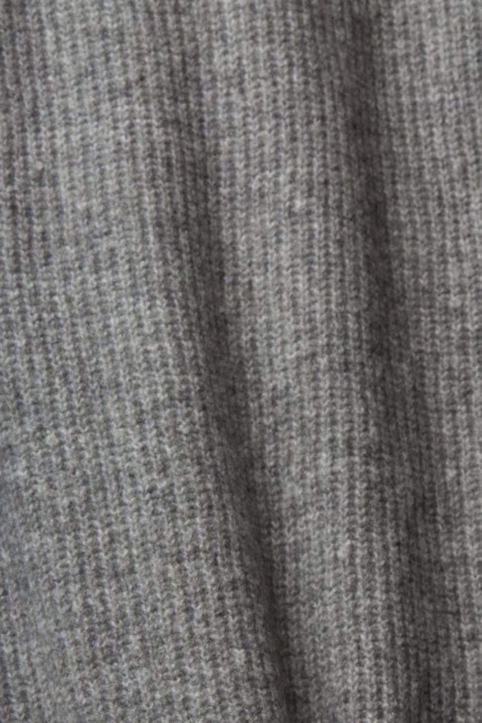 À teneur en laine : le pull-over à motif torsadé, MEDIUM GREY, detail image number 5