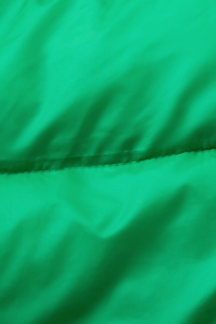 Recyclée : la veste matelassée à capuche, GREEN, detail image number 6
