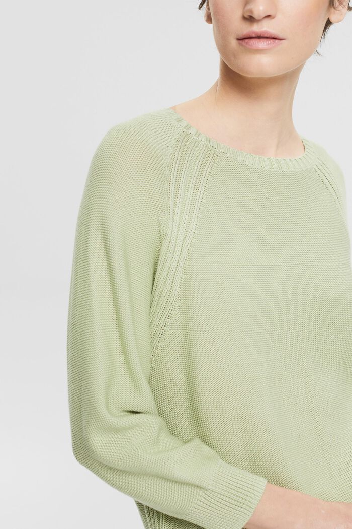 Fashion Sweater, PASTEL GREEN, detail image number 2