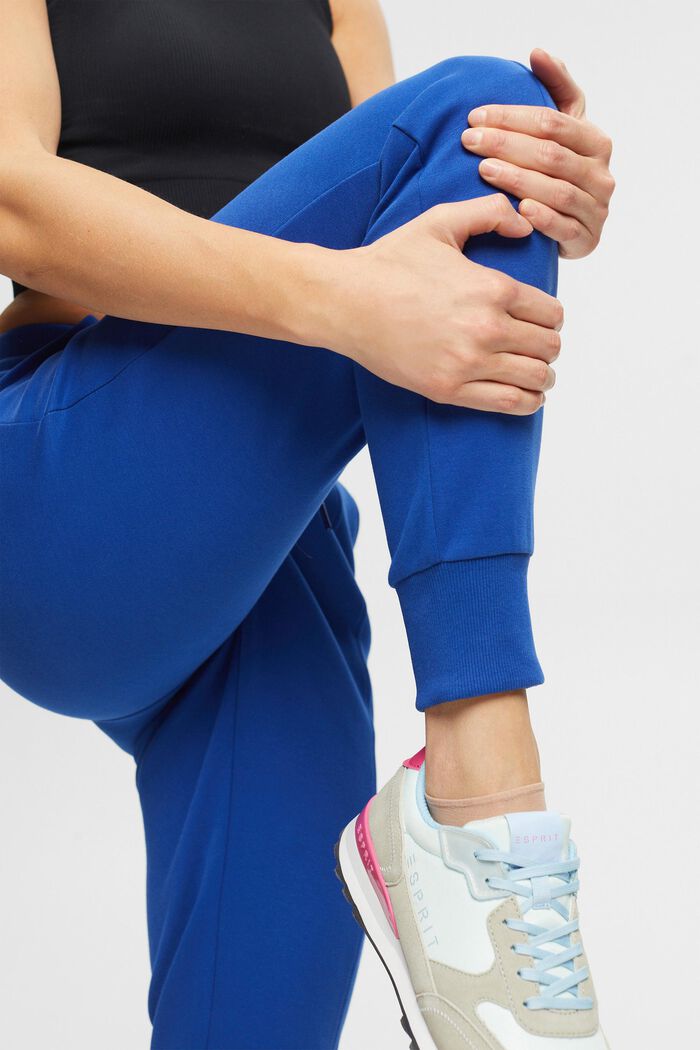 Pantalon de jogging, coton mélangé, BRIGHT BLUE, detail image number 6