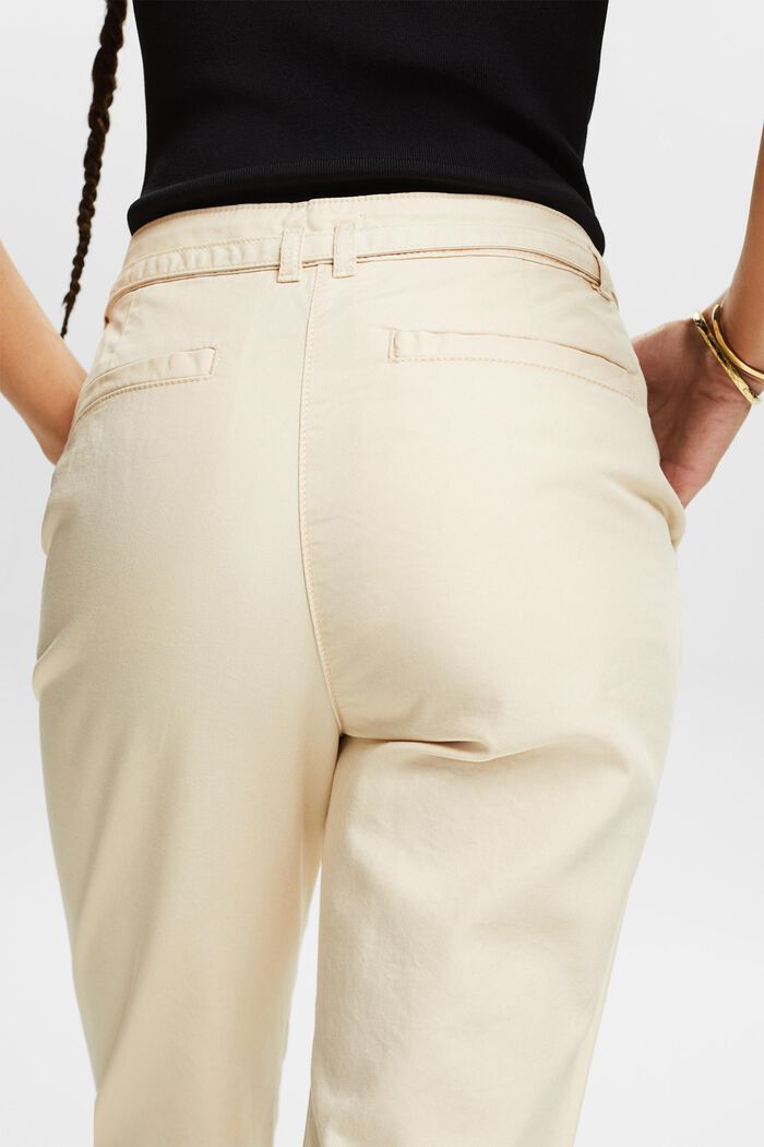 Pantalon chino à ceinture, CREAM BEIGE, detail image number 2