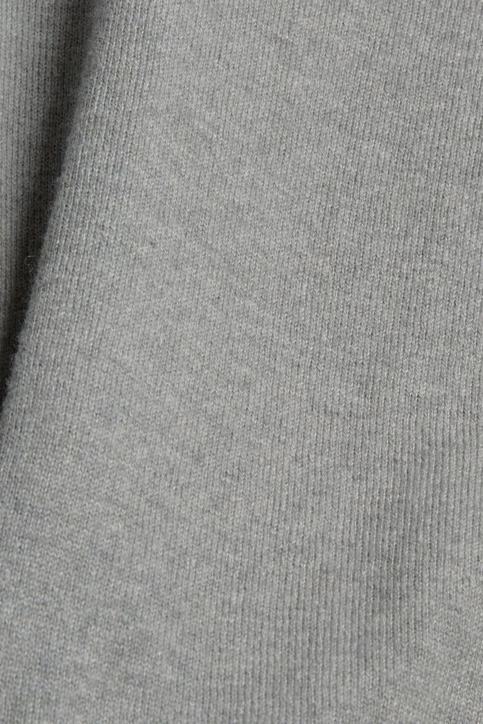 À teneur en cachemire :  cardigan zippé, MEDIUM GREY, detail image number 4