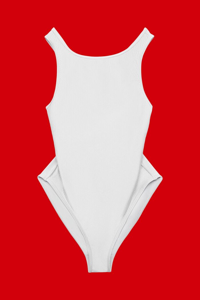 Silver beach maillot de bain rembourré, SILVER, detail image number 4