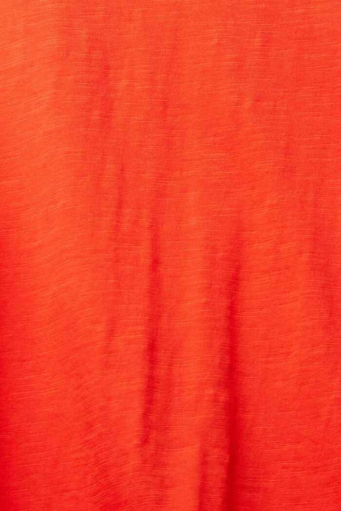 T-shirt à manches longues, RED, detail image number 5