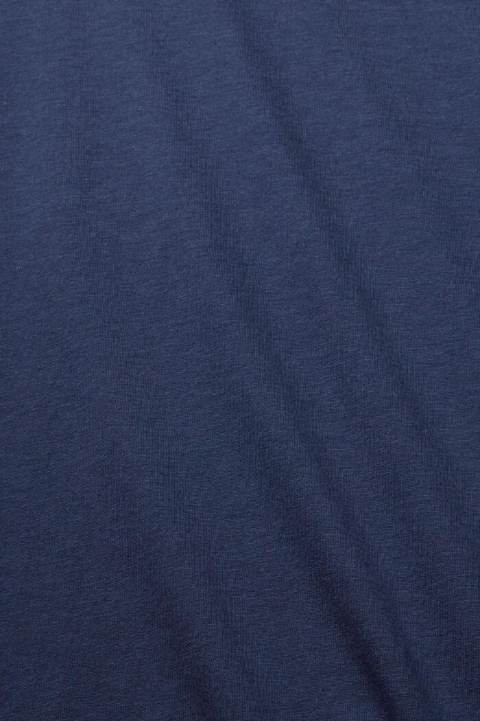 T-shirt à manches longues et col montant, TENCEL™, NAVY, detail image number 4