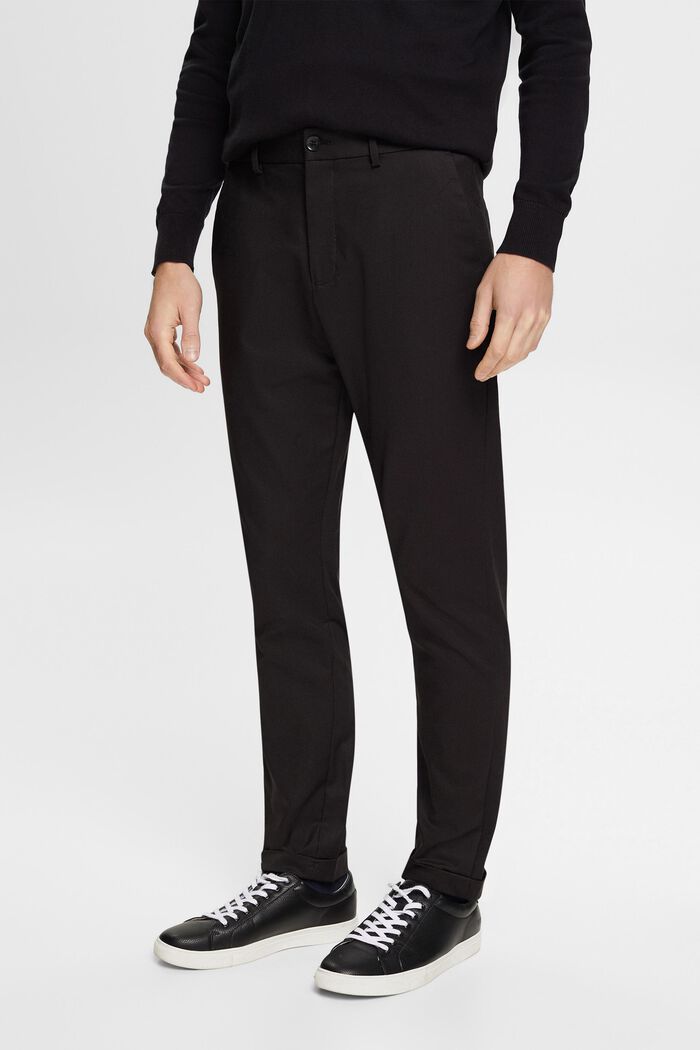Pantalon Slim Fit, BLACK, detail image number 0